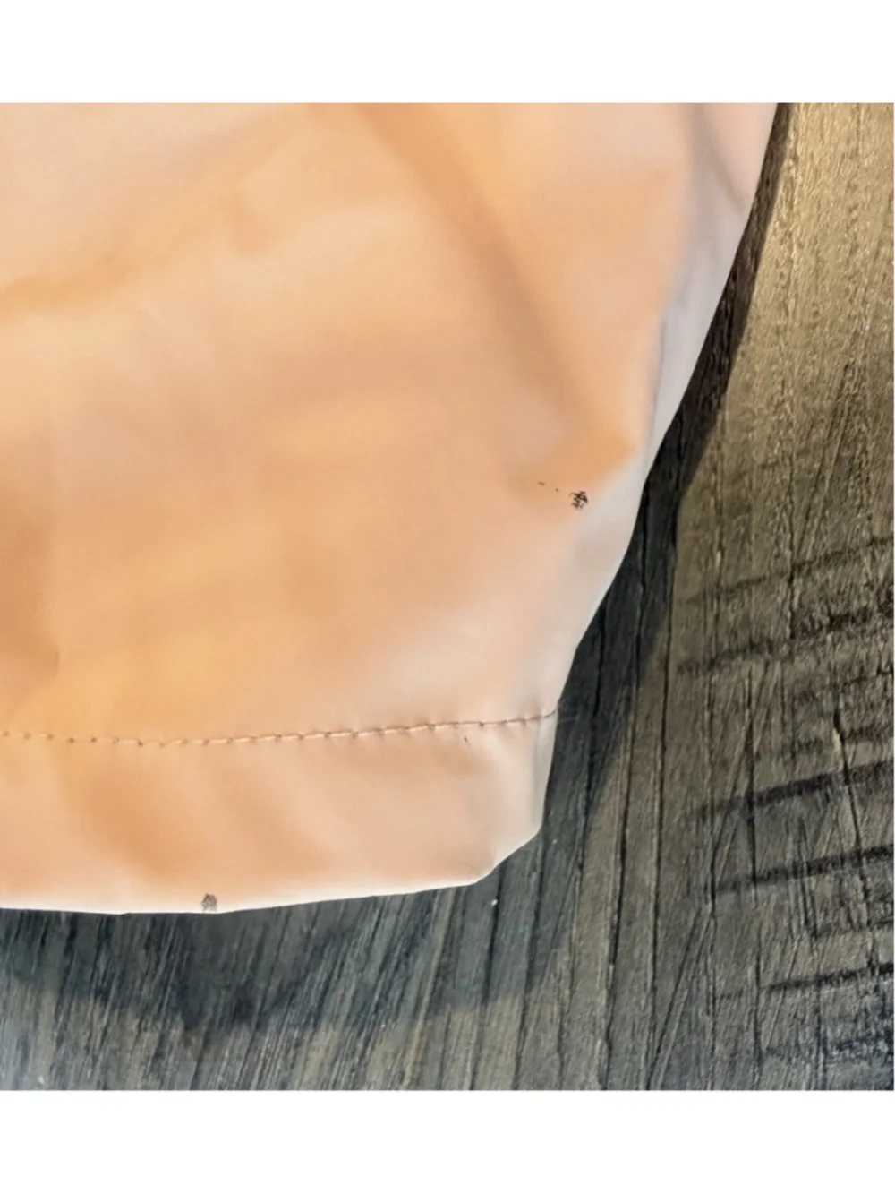 Gymboree Blush Pink Hooded Rain Jacket 3-6M Minimalist Baby Coat Scandi Coastal
